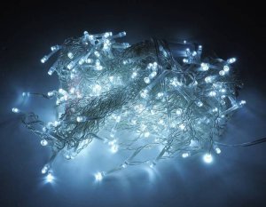 Lampki choinkowe Multimix.pl LAMPKI ZEWNĘTRZNE SOPLE 500 LED 20M KURTYNA GIRLANDA OŚWIETLENIE ŚWIĄTECZNE 2