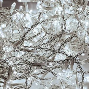 Lampki choinkowe Multimix.pl LAMPKI ZEWNĘTRZNE SOPLE 500 LED 20M KURTYNA GIRLANDA OŚWIETLENIE ŚWIĄTECZNE 9