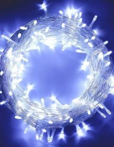 Lampki choinkowe Multimix.pl LAMPKI ZEWNĘTRZNE SOPLE 500 LED 20M KURTYNA GIRLANDA OŚWIETLENIE ŚWIĄTECZNE 10