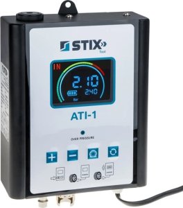 Steinberg LCD Automat do pompowania kół, opon ATI-1 10m 0-15 BAR Stix 1