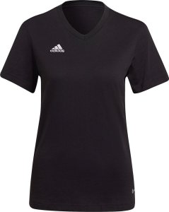 Adidas Koszulka damska adidas Entrada 22 Tee czarna HC0438 2XL 1