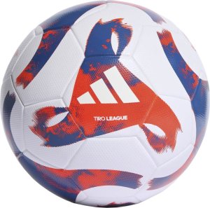 Adidas Piłka nożna adidas Tiro League TSBE biało-niebiesko-czerwona HT2422 4 1