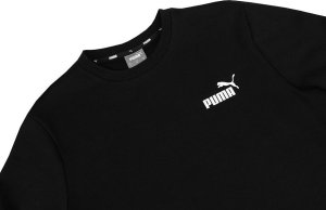 Puma Bluza męska Puma ESS Small Logo Crew FL czarna 586682 01 2XL 3