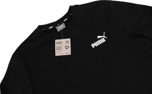 Puma Bluza męska Puma ESS Small Logo Crew FL czarna 586682 01 2XL 4