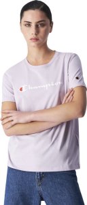 Champion Koszulka damska Champion SS Tee fioletowa 117534 VS057 L 1