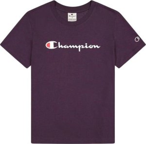 Champion Koszulka damska Champion SS Tee fioletowa 117534 VS503 S 1