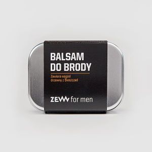 Zew for Men Balsam do brody zawiera węgiel drzewny z Bieszczad 80ml 1