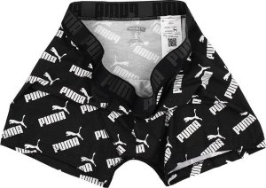 Puma Bokserki męskie Puma Aop Boxer 2P czarne 935054 01 L 4