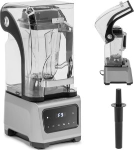 Royal Catering Blender kielichowy z obudową wyciszającą i cyfrowym panelem 2.5 l 1680 W Blender kielichowy z obudową wyciszającą i cyfrowym panelem 2.5 l 1680 W 1