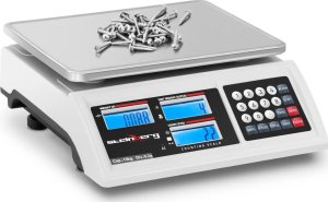 Steinberg Waga sklepowa handlowa licząca LCD RS232 15000 g / 0.2 g Waga sklepowa handlowa licząca LCD RS232 15000 g / 0.2 g 2