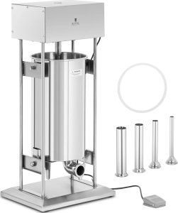 Royal Catering Nadziewarka do kiełbas elektryczna pionowa 4 lejki 25 l 350 W Nadziewarka do kiełbas elektryczna pionowa 4 lejki 25 l 350 W 2