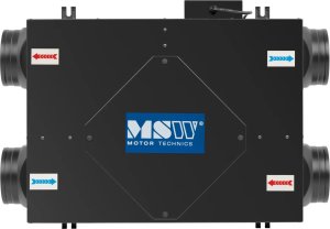 MSW Powietrzny wymiennik ciepła rekuperator 120 m2 350 m3/h Powietrzny wymiennik ciepła rekuperator 120 m2 350 m3/h 4