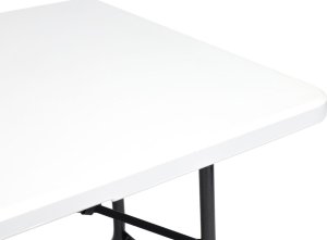 ModernHome Zestaw cateringowy stół bankietowy 180cm 2 ławki biały ModernHome 7