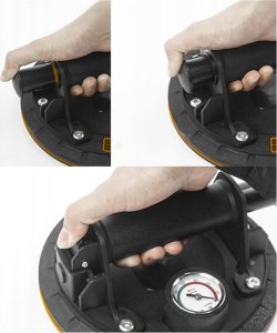 BIGSTREN Przyssawka próżniowa z pompką Bigstren 22479 5