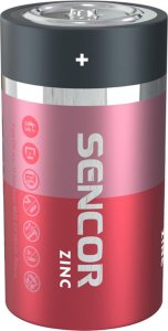Sencor Bateria alkaliczna, D (LR20), ogniwo typ D, 1.5V, , blistr, 2-pack 2
