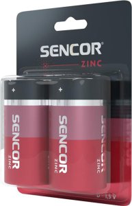Sencor Bateria alkaliczna, D (LR20), ogniwo typ D, 1.5V, , blistr, 2-pack 5