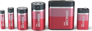 Sencor Bateria alkaliczna, D (LR20), ogniwo typ D, 1.5V, , blistr, 2-pack 7