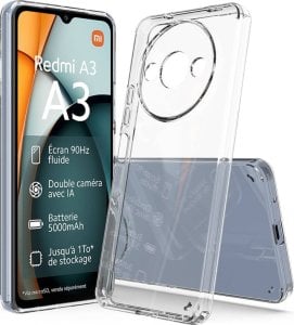 Nexeri Etui XIAOMI REDMI A3 Nexeri Slim Case Protect 2mm transparentne 1