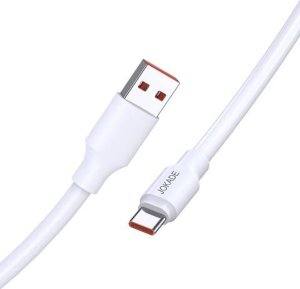 Kabel USB Jokade Kabel 1m 6A (USB - USB-C) Ładowanie i Transfer Danych Jokade Lifan Fast Charge (JA018) biały 1