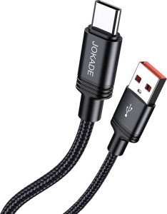 Kabel USB Jokade Kabel 2m 3A (USB - USB-C) Ładowanie i Transfer Danych Jokade Yuantong Smart Charging (JA041) czarny 1