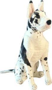 Dubi Maskotka Pies Dog Niemiecki Łaciaty Duży Pluszak 64cm Przytulanka Miś 1