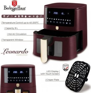 Berlinger Haus FRYTOWNICA BEZTŁUSZCZOWA BERLINGER HAUS BH-9606 LEONARDO 13