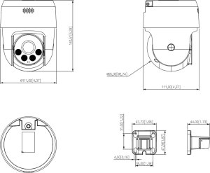 Kamera IP Dahua Technology szybkoobrotowa zewnętrzna SD2A500NB-GNY 7