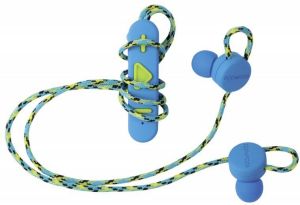 Słuchawki Boompods Retrobuds niebiesko-zielone (WRBBLU) 1