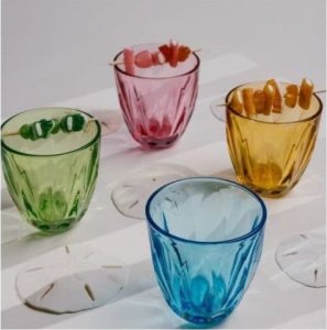 LA ROCHERE Lily Szklanka Kolor Kiwi 250 ml 2