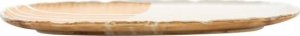 Verlo SAMTO Talerz owalny 35x15 cm kremowy 2