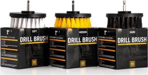 Work Stuff Work Stuff Drill Brush 3-pack - zestaw szczotek na wkrętarkę 1