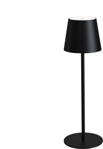 Lampa stołowa Platinet PLATINET TABLE RESTAURANT LAMP LAMPA BAROWA WATERPROOF IP44 REGULATION RECHARGABLE BLACK [45925] 1