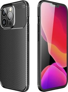 Nexeri Etui SAMSUNG GALAXY A23 5G Pancerne Shockproof Nexeri Carbon Fiber czarne 1