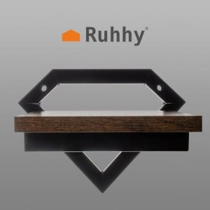 Ruhhy Półka ścienna wisząca Ruhhy 24253 12