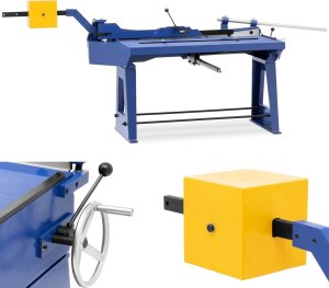 MSW Nożyce gilotynowe gilotyna ręczna do blachy 1.5 mm dł. 1250 mm 1