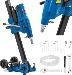 MSW Wiertnica diamentowa pionowa do betonu asfaltu ze statywem 550 obr./min 3300 W 1