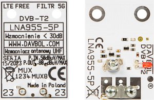 Antena RTV Blow 3095# Wzm.anten.lna-955-5dv 2