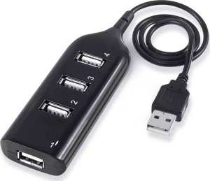HUB USB Verk HUB USB rozdzielacz na 4 porty rozgałęźnik USB 2.0 5
