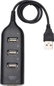 HUB USB Verk HUB USB rozdzielacz na 4 porty rozgałęźnik USB 2.0 7