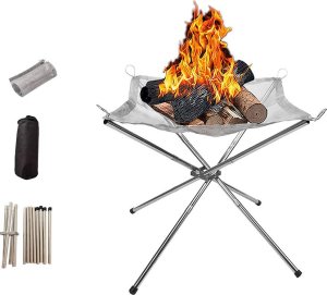 Verk Stojak na ognisko przenośny składany kempingowy 3