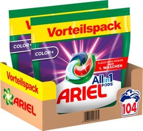 Ariel Ariel All-in-1 COLOR+ kapsułki do prania 104 szt. 2255 g 1