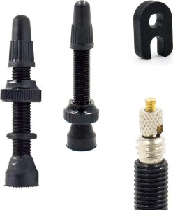 Trezado Kompletny zestaw do konwersji kół na system bezdętkowy Trezado - czarne zawory, taśma 29 mm 3