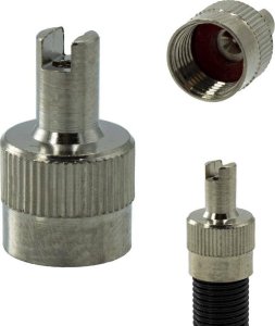 Trezado Kompletny zestaw do konwersji kół na system bezdętkowy Trezado - czarne zawory schrader, taśma 21 mm 7