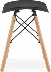 Leobert Taboret KORFU - czarny x 1 4