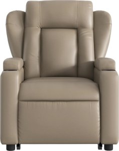 vidaXL Rozkładany fotel pionizujący, elektryczny, cappuccino 9