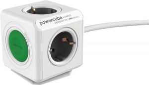 PowerCube Przedłużacz Extended Switch 1,5m biały Typ F (1301/DEEXSW) 1
