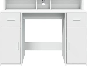 Biurko vidaXL Białe 120 cm x 55 cm 6