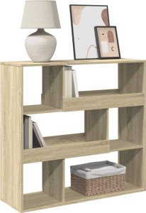 vidaXL Regał, dąb sonoma, 100x33x94,5 cm 3