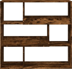 vidaXL Regał, przydymiony dąb, 100x33x94,5 cm, materiał drewnopochodny 4