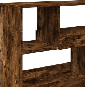 vidaXL Regał, przydymiony dąb, 100x33x94,5 cm, materiał drewnopochodny 7